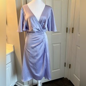 Floret studios Flutter satin Midi dress